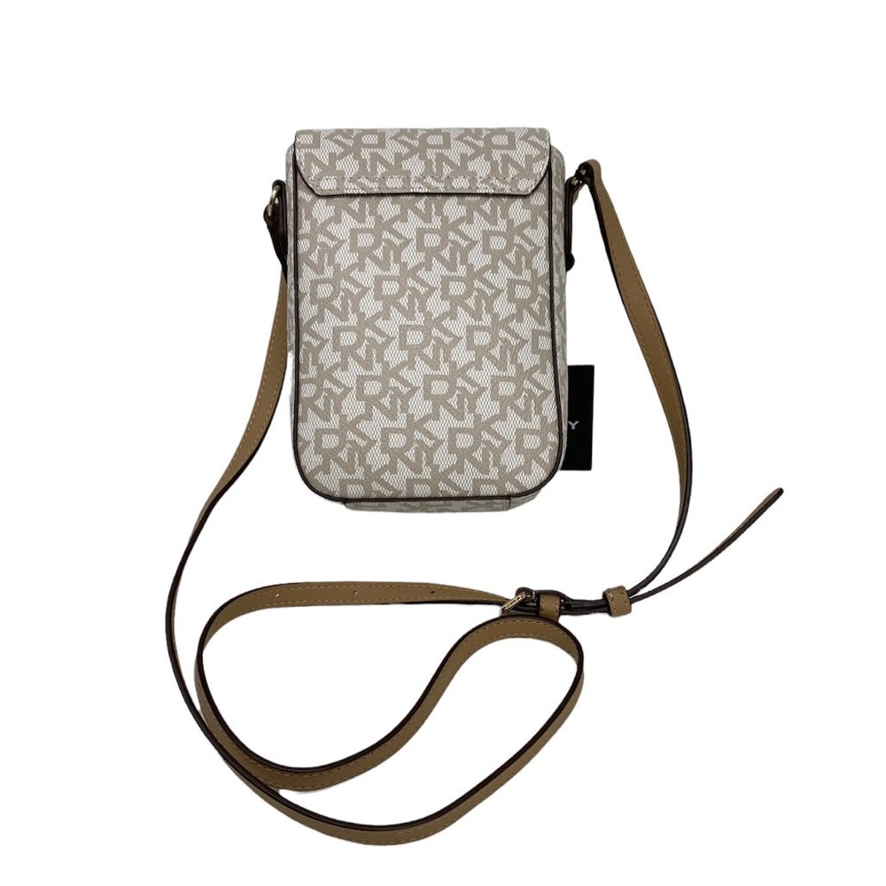 DKNY Phone Crossbody with All Over Logos - Picture 5 of 11